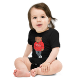 Red Polo Bear Bodysuit